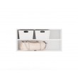 OPENO 100 WHITE Extension Unit Modular Wardrobe Shelf, 100 cm, for the Bedroom OPENO 100 WHITE Extension Unit Modular Wardrobe Shelf, 100 cm, for the Bedroom