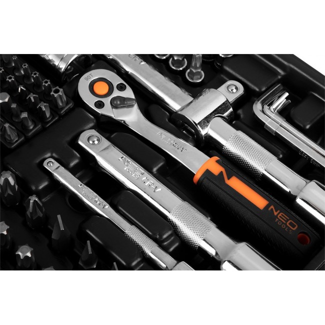 Neo 10-076 mechanics tool set 219 tools