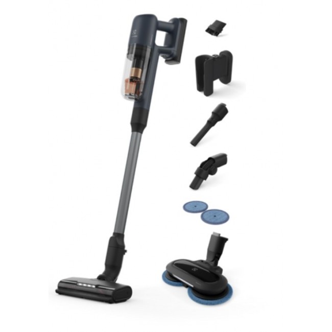 Electrolux EP71B14WET stick vacuum/electric broom Battery Dry&wet Bagless 0.3 L Blue Electrolux EP71B14WET stick vacuum/electric broom Battery Dry&wet Bagless 0.3 L Blue