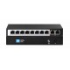 Extralink PoE Switch CERES 8x 100Mb/s PoE/PoE+, 2x RJ45 Uplink 100Mb/s, 96W
