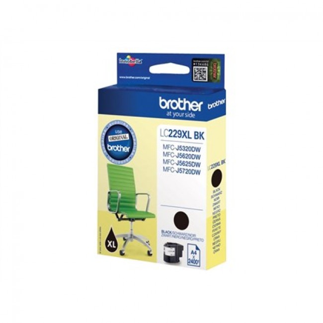 Brother LC229XLBK ink cartridge 1 pc(s) Original Black Brother LC229XLBK ink cartridge 1 pc(s) Original Black