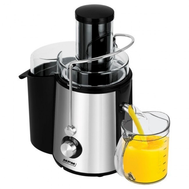 MPM MSO-18-M Juicer 1000 W Black, Silver MPM MSO-18-M Juicer 1000 W Black, Silver