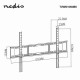 Nedis TVWM1051BK TV mount/stand 177.8 cm (70 Nedis TVWM1051BK TV mount/stand 177.8 cm (70