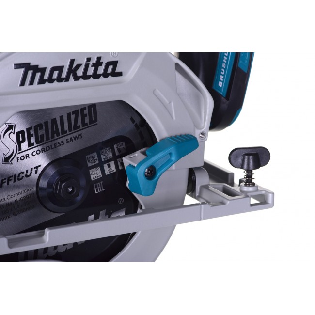 Makita DHS680Z portable circular saw turquoise 5000 RPM 18 V Makita DHS680Z portable circular saw turquoise 5000 RPM 18 V