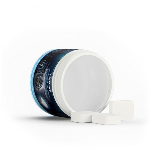Frischer washing machine cleaning tablets 12 pcs. Frischer washing machine cleaning tablets 12 pcs.