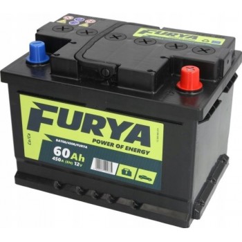 Battery 12V 60Ah/450A (P+ B13) foot 10.5mm