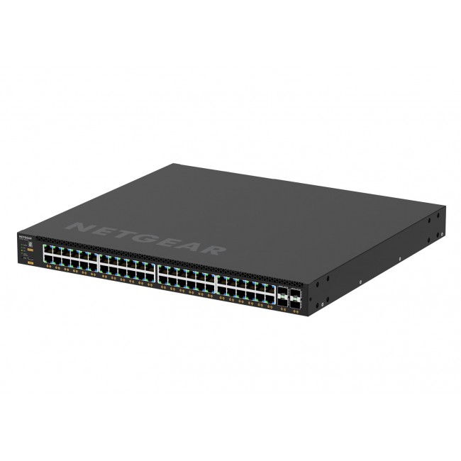 NETGEAR M4350-48G4XF Managed L3 Gigabit Ethernet (10/100/1000) Power over Ethernet (PoE) 1U Black