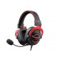 Havit H2002E Pro Headset Wired Head-band Gaming Black, Red