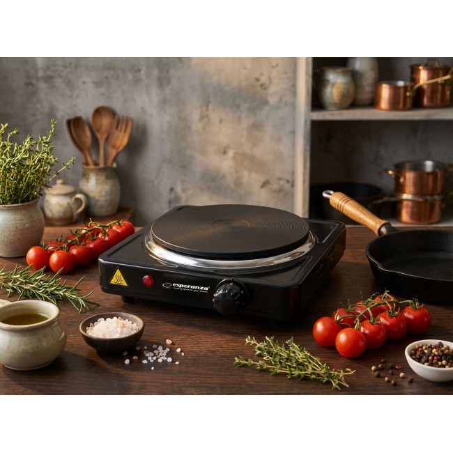 Esperanza EKH002K hob Black Sealed plate 1 zone(s)