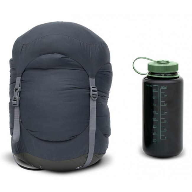 Robens Snowfall II Adult Semi-rectangular sleeping bag Nylon, Polyester Green