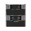 Montech NX600 ARGB Processor Air cooler 12 cm Black 1 pc(s) Montech NX600 ARGB Processor Air cooler 12 cm Black 1 pc(s)