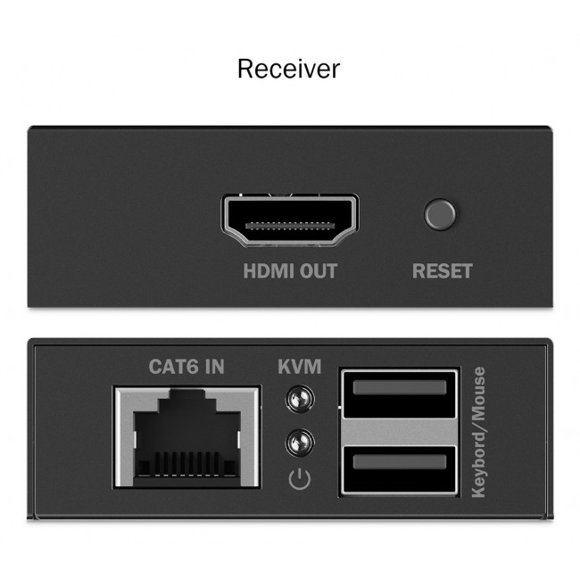 Digitus HDMI KVM Extender Set, 4K/30Hz