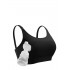 Momcozy hands-free nursing bra, black, 2XL
