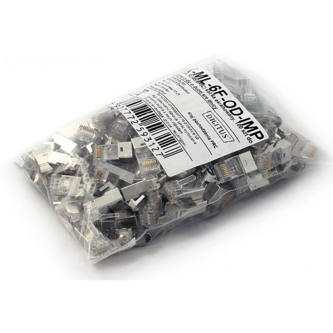 Digitus X-ML-6F-OD-IMP wire connector RJ45 Grey Digitus X-ML-6F-OD-IMP wire connector RJ45 Grey