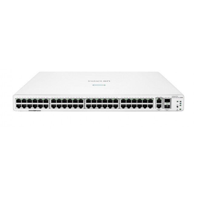 Aruba Instant On 1960 48G 2XGT 2SFP+ Managed L2+ Gigabit Ethernet (10/100/1000) 1U White Aruba Instant On 1960 48G 2XGT 2SFP+ Managed L2+ Gigabit Ethernet (10/100/1000) 1U White