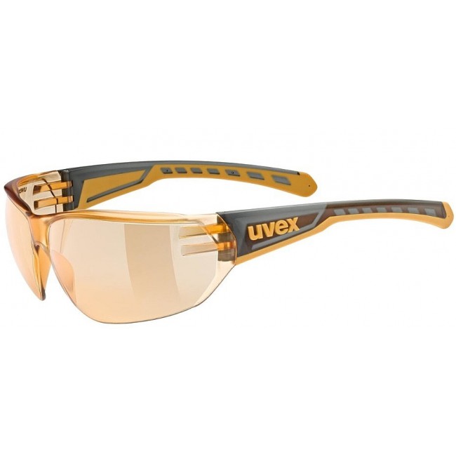UVEX Equate cycling glasses Smoke/Orange UVEX Equate cycling glasses Smoke/Orange