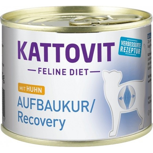 KATTOVIT Feline Diet Aufbaukur Recovery - wet cat food - 185g KATTOVIT Feline Diet Aufbaukur Recovery - wet cat food - 185g