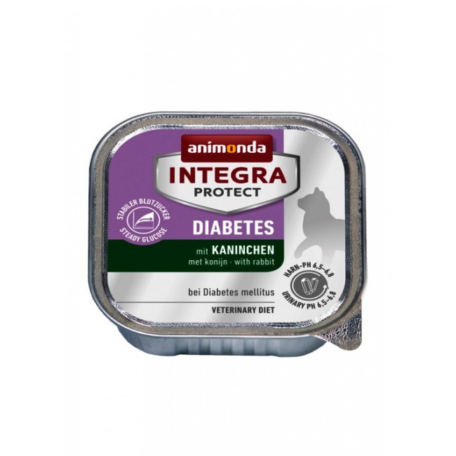 ANIMONDA Integra Protect Diabetes Rabbit - wet cat food - 100g