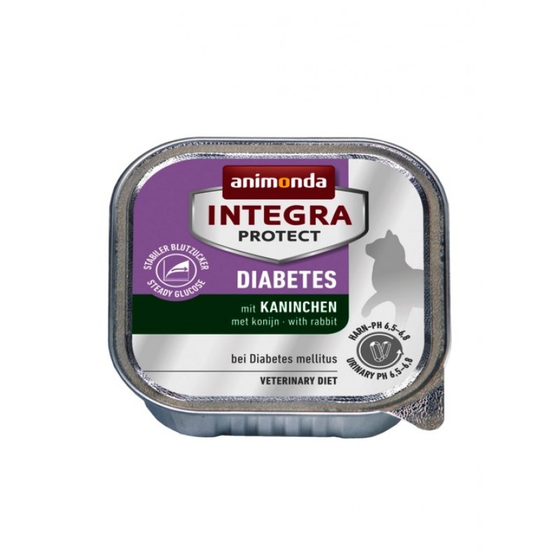ANIMONDA Integra Protect Diabetes Rabbit - wet cat food - 100g