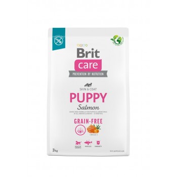 BRIT Care Puppy Salmon - dry dog food - 3 kg