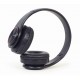 Gembird BHP-LED-01 headphones/headset Wired & Wireless Head-band Music/Everyday Micro-USB Bluetooth Black