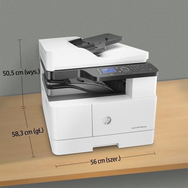 All-in-One Printer HP LaserJet M443nda Laser A3 1200 x 1200 DPI 24 ppm All-in-One Printer HP LaserJet M443nda Laser A3 1200 x 1200 DPI 24 ppm