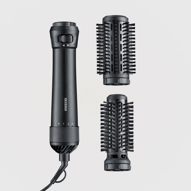 Severin WL 0241 hair styling tool Hot air brush Warm Black 1000 W 1.8 m Severin WL 0241 hair styling tool Hot air brush Warm Black 1000 W 1.8 m