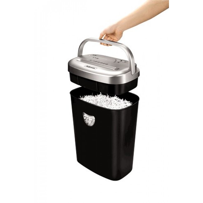 Fellowes 53C paper shredder Cross shredding 22 cm Black Fellowes 53C paper shredder Cross shredding 22 cm Black