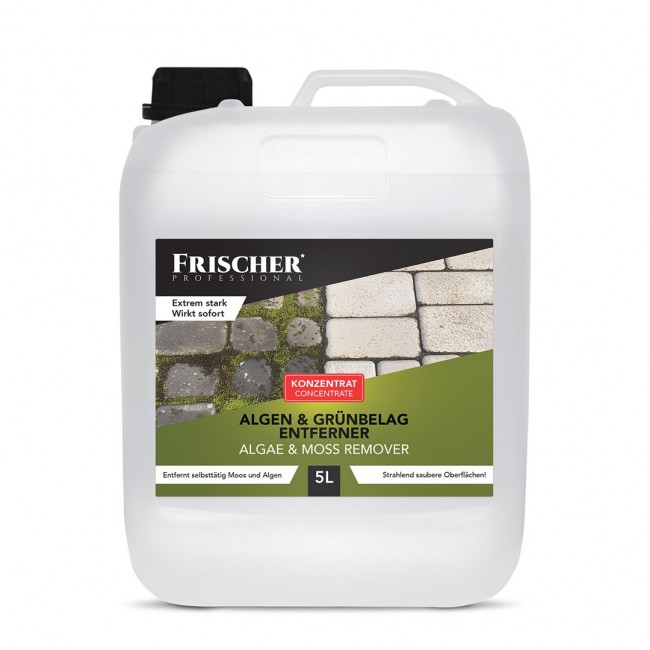 Moss, algae and green growth remover Frischer 5l Moss, algae and green growth remover Frischer 5l