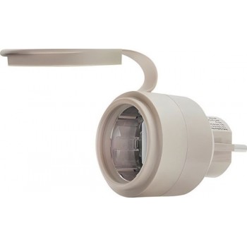 Shelly Outdoor Plug S Gen3 smart plug Mocha