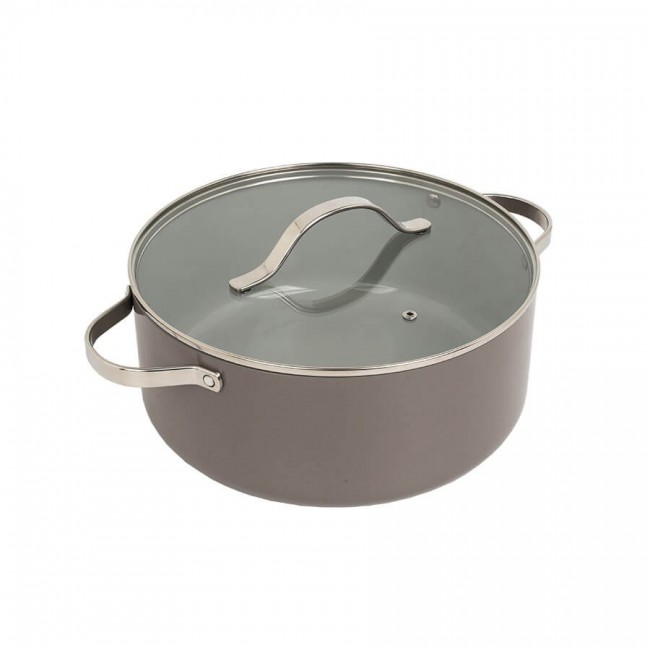 Casserole with lid MAESTRO MR-4009 (MR-4009-18) 18 cm 1,9 l Grey Casserole with lid MAESTRO MR-4009 (MR-4009-18) 18 cm 1,9 l Grey