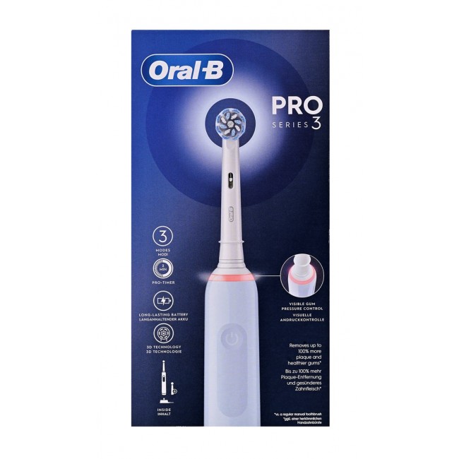 Oral-B Pro 3 Pro3 3000 Adult Rotating-oscillating toothbrush Blue