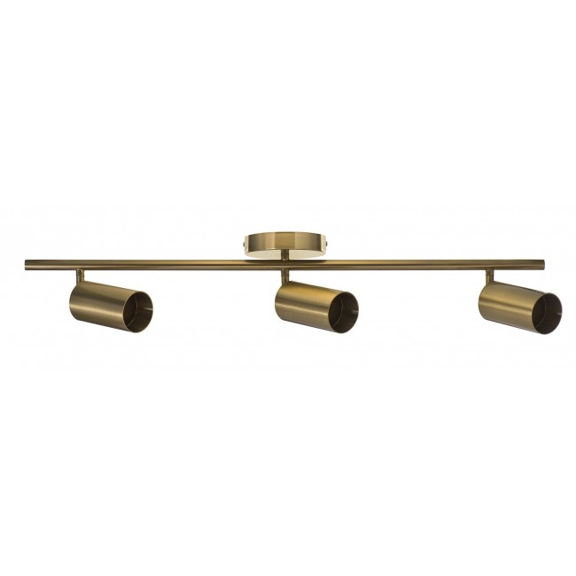 Activejet SPECTRA triple gold ceiling wall lamp strip spotlight GU10 for living room Activejet SPECTRA triple gold ceiling wall lamp strip spotlight GU10 for living room