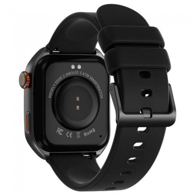 Weofly Edge 2 Smartwatch - Multifunction Watch Bluetooth BT5.3 Black Weofly Edge 2 Smartwatch - Multifunction Watch Bluetooth BT5.3 Black
