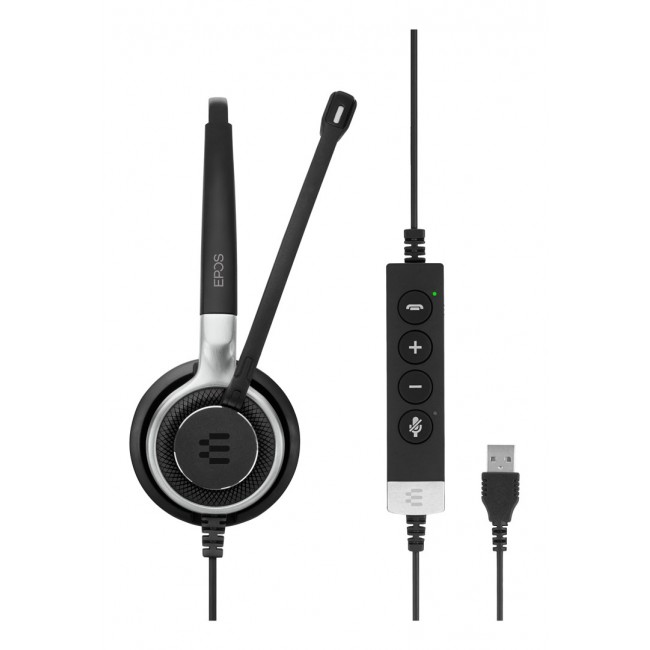 EPOS IMPACT SC 660 USB ML Headset Wired Headband Calling/Music USB Type-A Black, Silver EPOS IMPACT SC 660 USB ML Headset Wired Headband Calling/Music USB Type-A Black, Silver