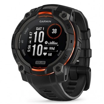 Garmin Instinct 3 45 mm, Solar Watch Black
