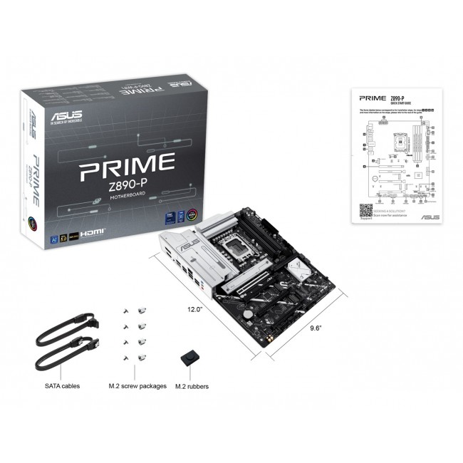 ASUS PRIME Z890-P Intel Z890 LGA 1851 (Socket V1) ATX motherboard ASUS PRIME Z890-P Intel Z890 LGA 1851 (Socket V1) ATX motherboard