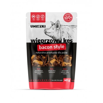 UNISZKI Pork bite dog treat 40 g
