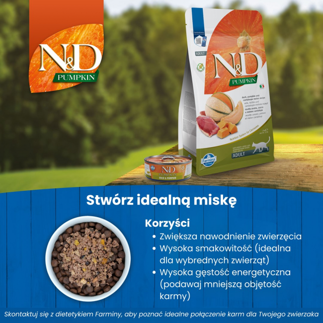 Farmina N&D Cat Duck & Pumpkin 70g