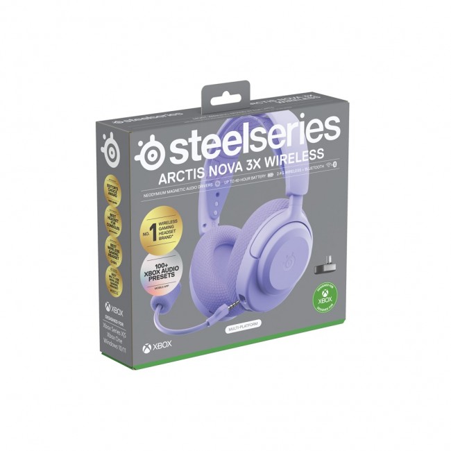 Headset Steelseries Arctis Nova 3X Wireless