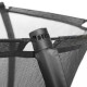 Premium Ground Combo 396cm Trampoline Black