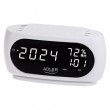 Adler AD 1186W alarm clock Digital alarm clock Black, White Adler AD 1186W alarm clock Digital alarm clock Black, White