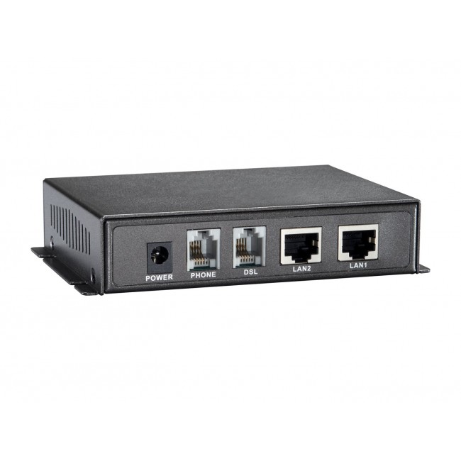 LevelOne VDS-1201 network media converter 100 Mbit/s Black