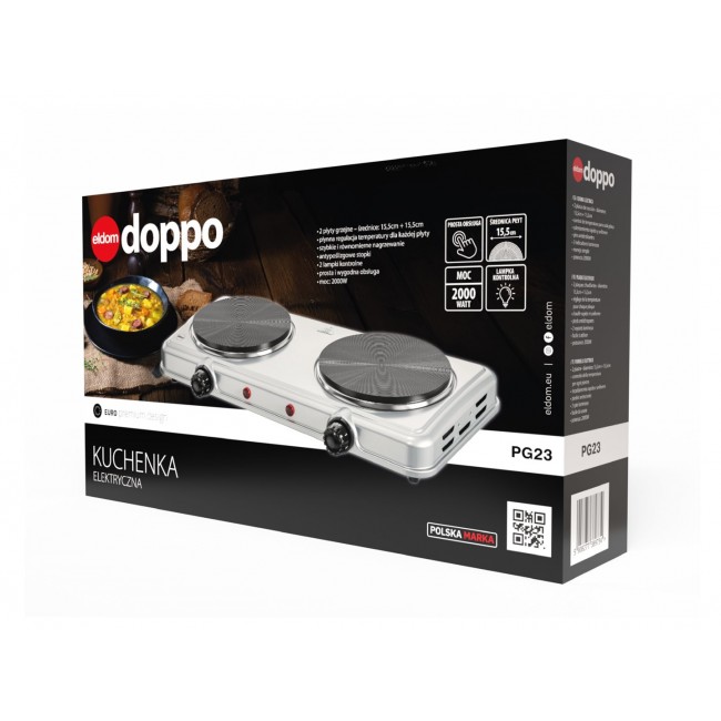 ELDOM ELECTRIC COOKER GK23 DOPPO ELDOM ELECTRIC COOKER GK23 DOPPO