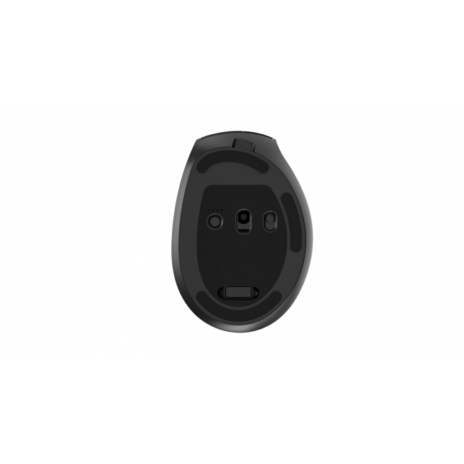 Gembird MUSW3-9B-01 Triple-mode wireless ergonomic mouse (2.4G + BT + USB), 2400 DPI, 9-button, black