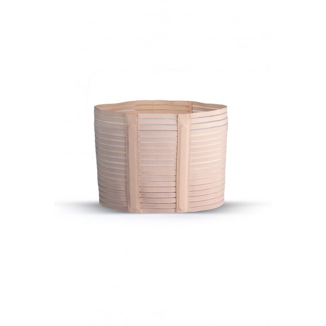 Breathable Abdominal Support Belt 24 cm Ventrimax Air O-1400/XL REHAFUND, Beige
