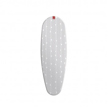 Double-sided ironing board cover with Rayen puller