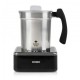 Domo DO717MF milk frother/warmer Automatic Black, Stainless steel