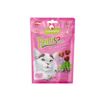 GRANATAPET FeiniSnack Duck and catnip - cat treats - 50g