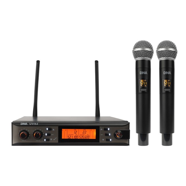 DNA UVS 2 Wireless Microphone Sound System DNA UVS 2 Wireless Microphone Sound System